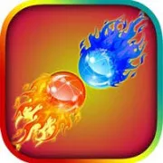 Fire Ball and Water Ball: Parkour Love Balls
